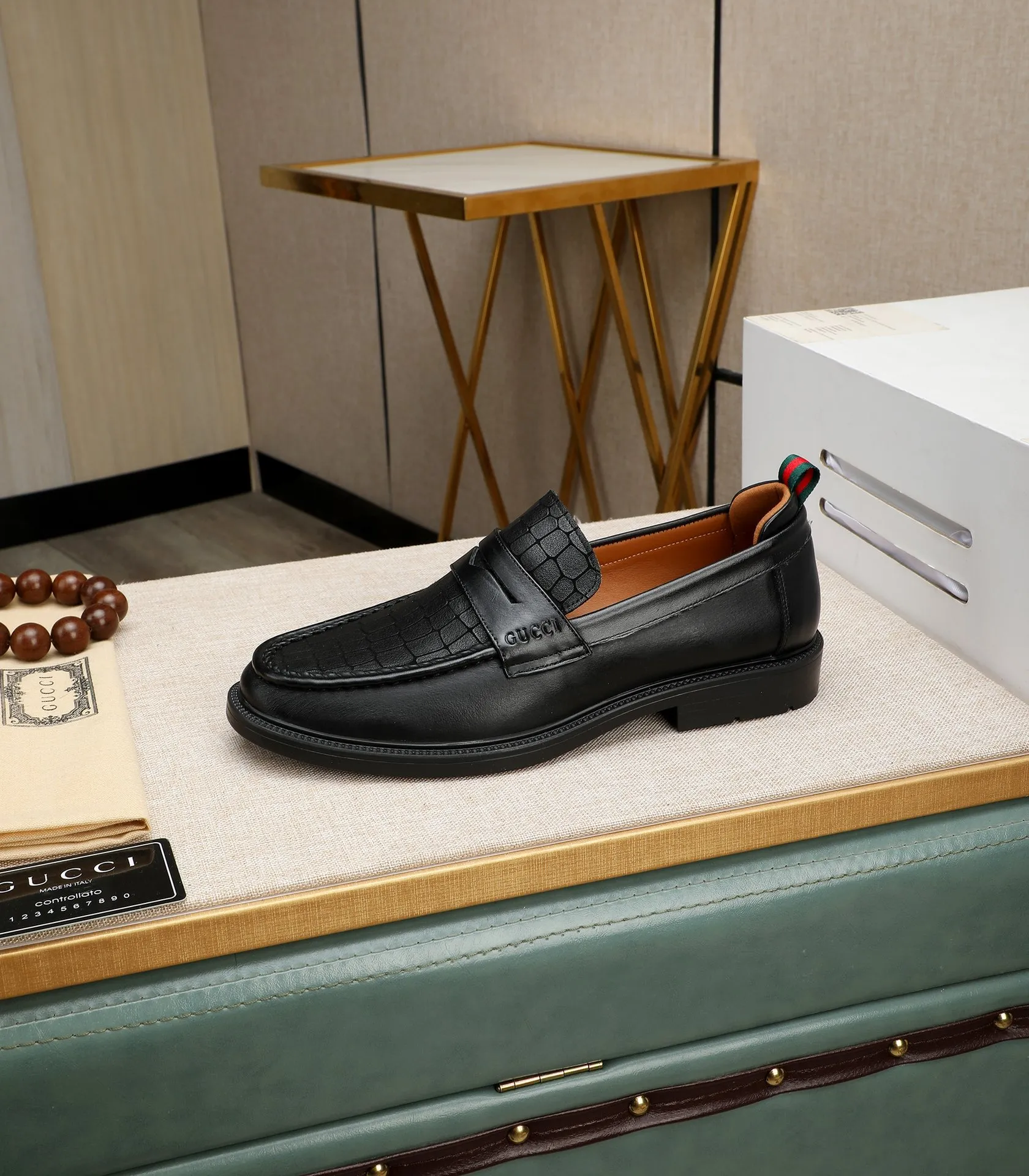 Men's men's shoes💰500📛📛Original (water-dyed cow lining) Gucci GUCCI official website formal shoes🌀 Italian🇮🇹imported cowhide➕top imported water-dyed cowhide lining💋Finely handmade original bottom, the real thing looks better when photographed in person Standard size 38-44